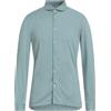 FEDELI - Camicia slim fit - Verde salvia