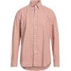 FINAMORE 1925 - Camicia regular fit - Marrone