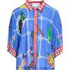 CAROLINA K - Camicie e bluse fantasia - Blu china