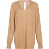 TWINSET - Maglia in Cachemire - Cammello