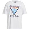CASABLANCA - T-shirt - Bianco
