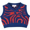 PUCCI - Maglia Gilet - Blu china