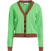 TORY BURCH - Cardigan - Verde lime
