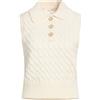FRAME - Maglia Gilet - Avorio