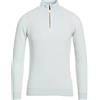 MOORER - Maglia con zip - Celeste