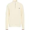 FRED PERRY - Maglia con zip - Panna