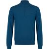 SUN 68 - Maglia con zip - Avio