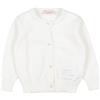 ELISABETTA FRANCHI - Cardigan - Panna