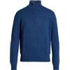 POLO RALPH LAUREN - Maglia con zip - Blu navy