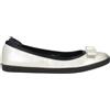FERRAGAMO - Ballerine - Argento