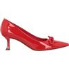 FERRAGAMO - Décolleté - Rosso pomodoro
