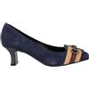 LUCIANO BARACHINI - Décolleté - Blu navy