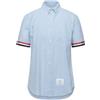 THOM BROWNE - Camicia a righe - Azzurro