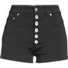 DONDUP - Shorts jeans - Nero