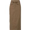 SEVENTY VENEZIA - Gonna midi - Khaki