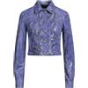 VERSACE JEANS COUTURE - Giubbotto - Blu china