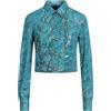 VERSACE JEANS COUTURE - Giubbotto - Turchese