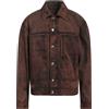 DOLCE&GABBANA - Giubbotto jeans - Marrone