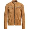 BERNA - Giacca biker - Cammello