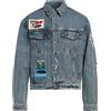 GUESS - Giubbotto jeans - Blu