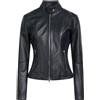 STREET LEATHERS - Giacca biker - Blu notte