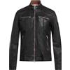 PEUTEREY - Giacca biker - Nero