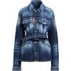 DSQUARED2 - Giubbotto jeans - Blu