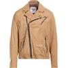 BERNA - Giacca biker - Cammello