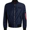 ALPHA INDUSTRIES - Bomber - Blu navy
