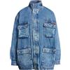 MARTINE ROSE - Giubbotto jeans - Blu
