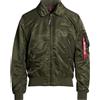 ALPHA INDUSTRIES - Bomber - Verde militare
