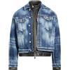 DSQUARED2 - Giubbotto jeans - Blu