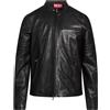 DIESEL - Giacca biker - Nero
