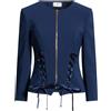 ELISABETTA FRANCHI - Giubbotto - Blu navy