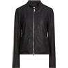 STREET LEATHERS - Giacca biker - Blu notte