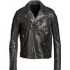 RICK OWENS - Giacca biker - Nero