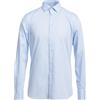 TRUSSARDI - Camicia fantasia - Celeste