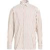 LARDINI - Camicia a righe - Marrone