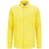 VILEBREQUIN - Camicia in lino - Giallo