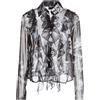 VERSACE JEANS COUTURE - Camicie e bluse fantasia - Antracite