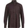 GIAMPAOLO - Camicia a quadri - Marrone