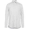 BARBA Napoli - Camicia slim fit - Grigio chiaro