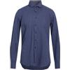 XACUS - Camicia a quadri - Blu