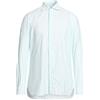 ISAIA - Camicia a righe - Turchese