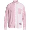 MAISON KITSUNÉ - Camicia a righe - Bianco