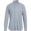BARBA Napoli - Camicia a quadri - Blu