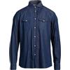 MOORER - Camicia di jeans - Blu