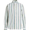 XACUS - Camicia a righe - Giallo ocra