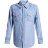 CELINE - Camicia a righe - Blu chiaro