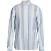 HACKETT - Camicia a righe - Blu